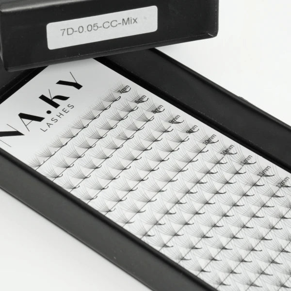 NA.KY FLUFFY Expert Pre Made Leque 7D CC 0.05 MIX 8-14