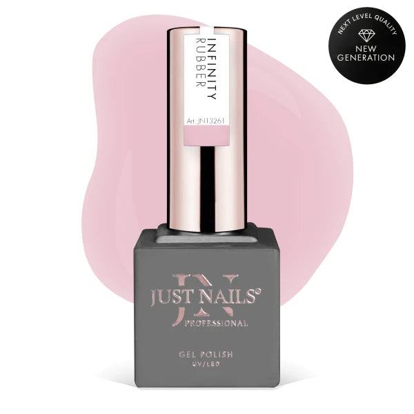 JUSTNAILS Rubber Gel INFINITY BASE 15ml - DREAM FILTER