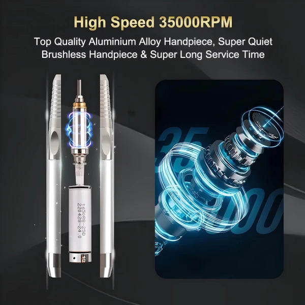 Broca profissional S10 de 40 W Manípulo BRUSHLESS de alta qualidade