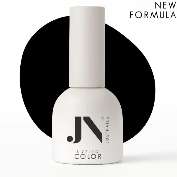 JUSTNAILS Flexi Colour - Intense Black - Polish Shellac Soak-off Gel