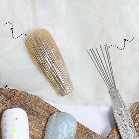 JUSTNAILS Nailart Tool 3D Stil und Spider Gel