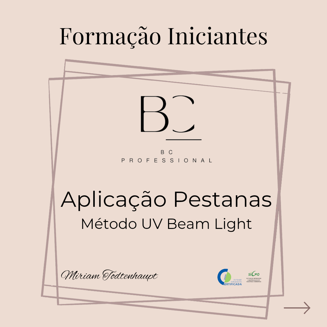 Formação presencial de pestanas UV BEEM LIGHT + Lashe UV Lampe Set