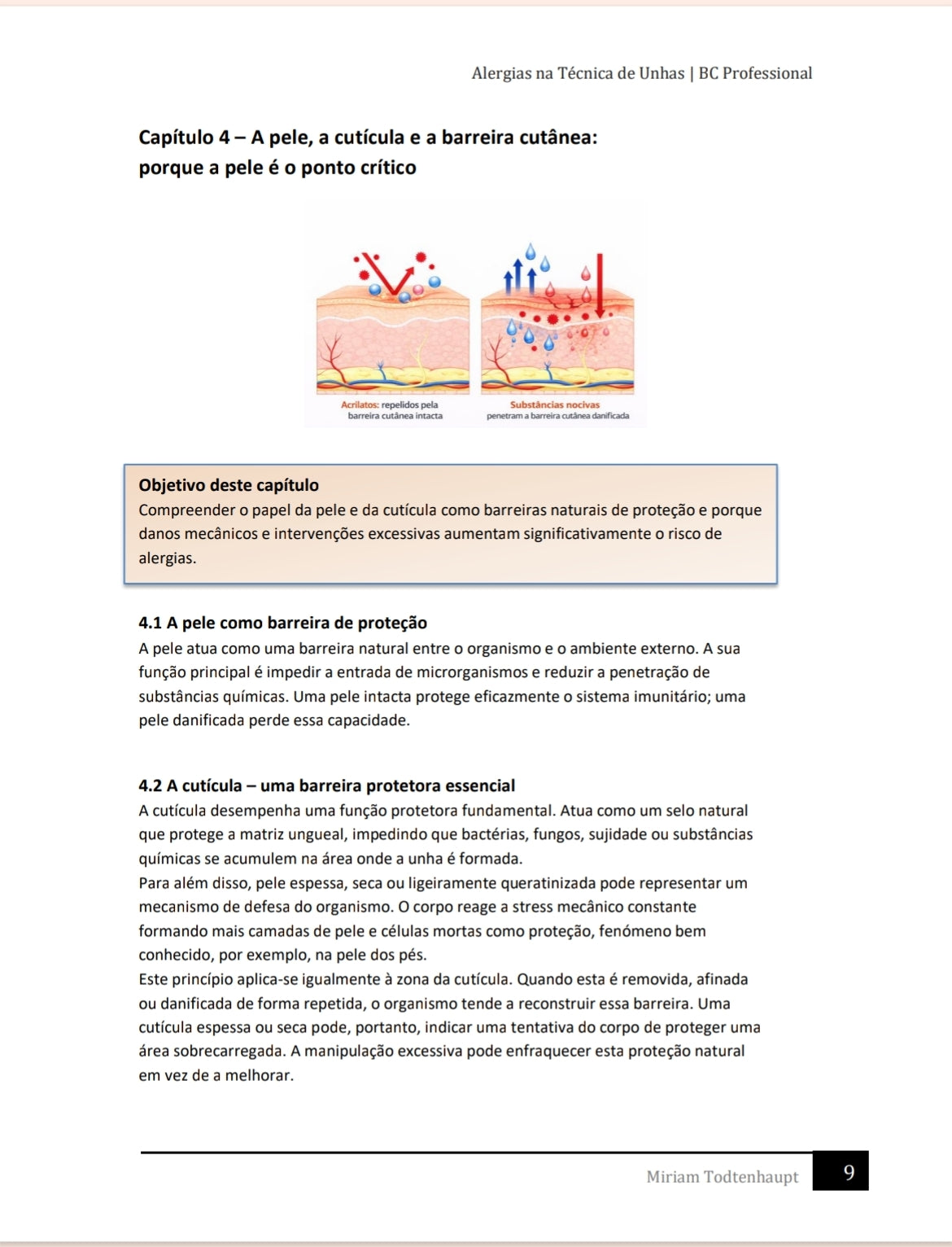 Guia Profissional sobre Alergias na Técnica de Unhas