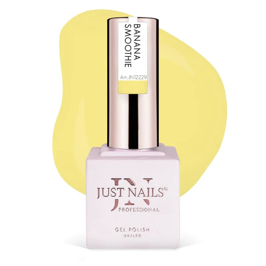 JUSTNAILS Gel Polish Color - BANANA SMOOTHIE - Shellac Soak-off