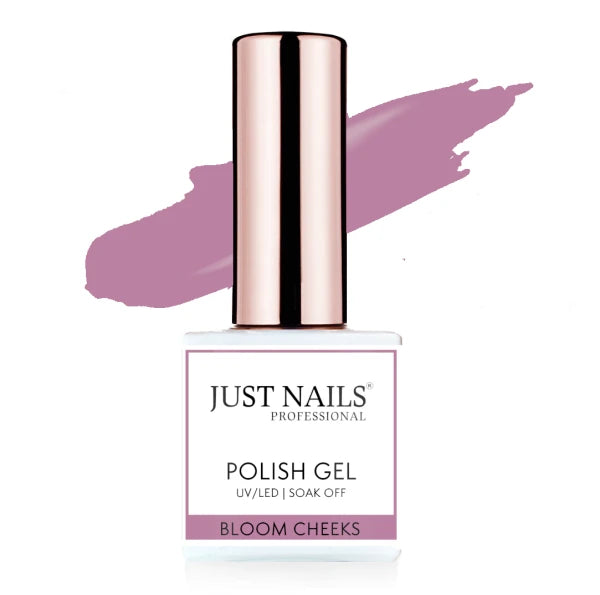 JUSTNAILS Gel Polish Color - BLOOM CHEEKS - Shellac Soak-off