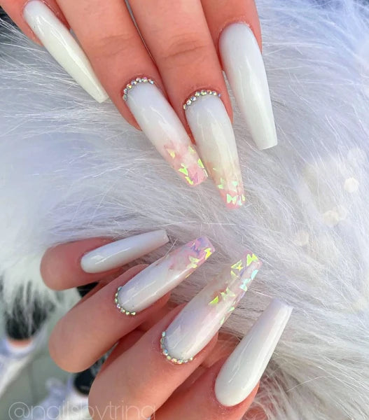 JUSTNAILS Premium Acryl - BOOMER WHITE