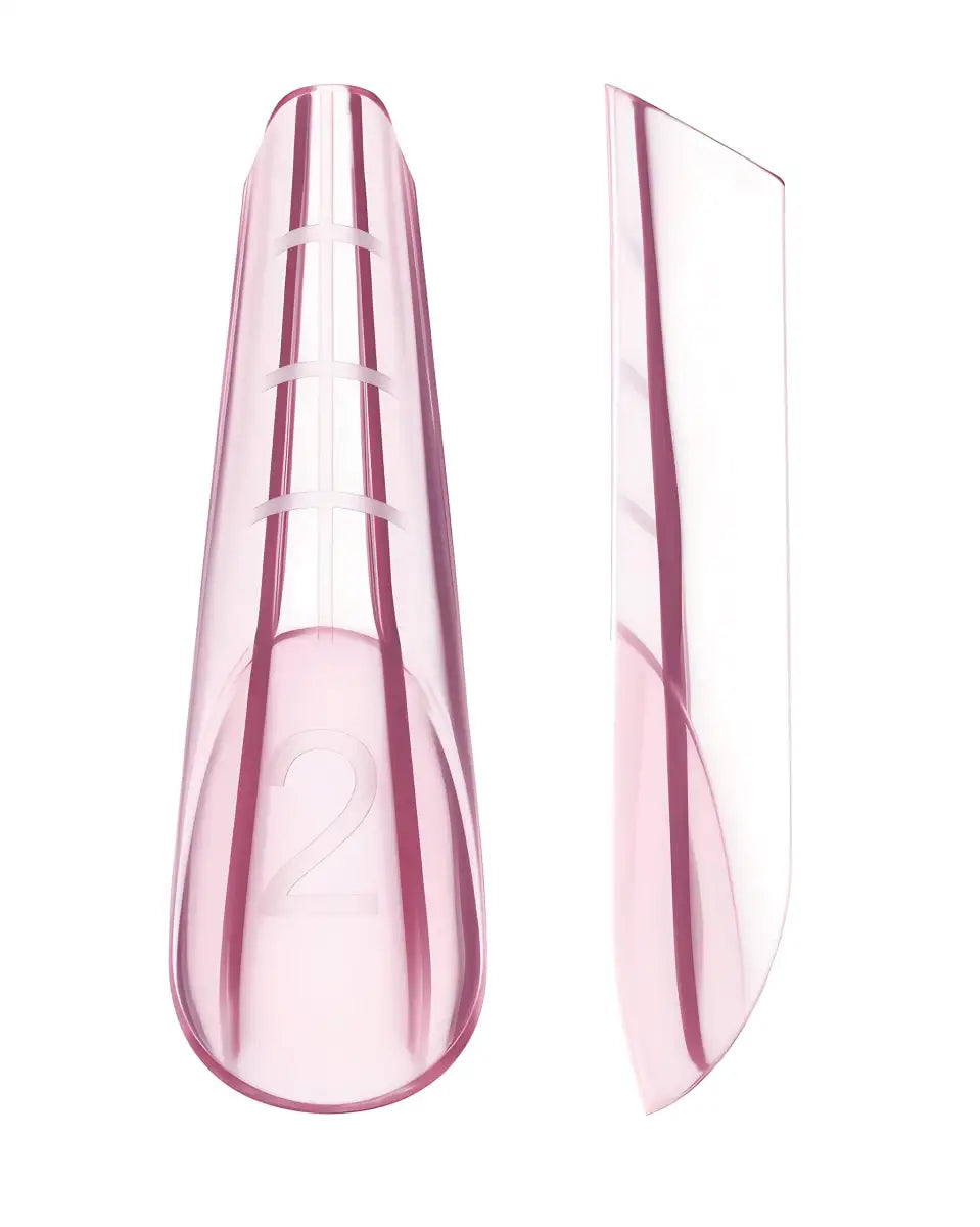 JUSTNAILS 120 Pontas F1Premium Forma Amêndoa Russa