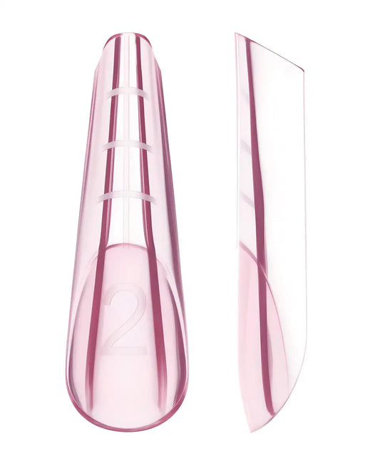 JUSTNAILS 120 Pontas F1Premium Forma Amêndoa Russa