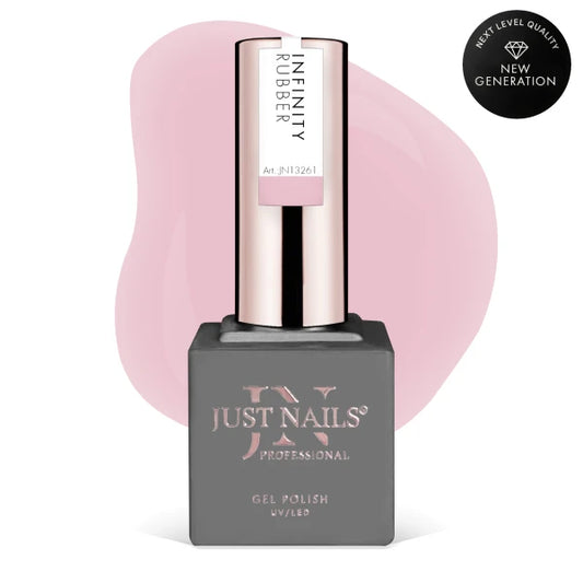 JUSTNAILS Rubber Gel INFINITY BASE 15ml - DREAM FILTER