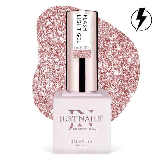 JUSTNAILS Gel Polish Color - Flash Light 14 - Shellac Soak-off