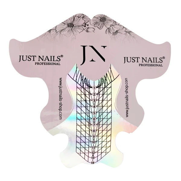 JUSTNAILS 500 Profi Moldes long strong Paper