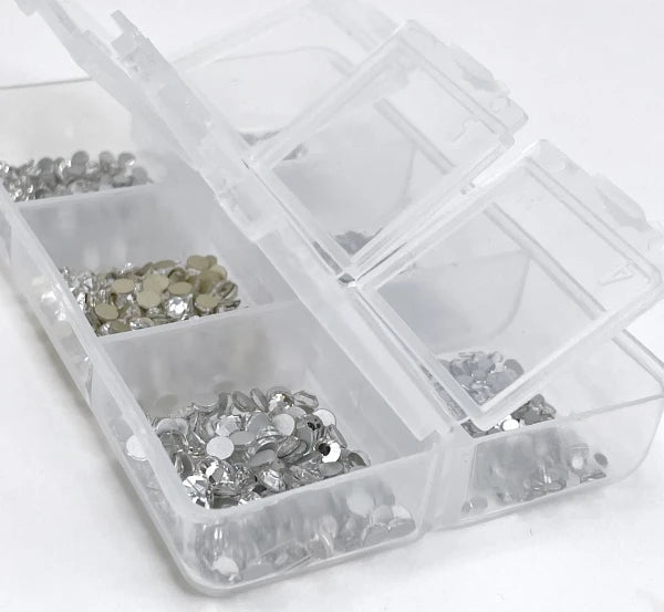 Kristall Rhinstones High Quality - Crystal Clear MIX BOX