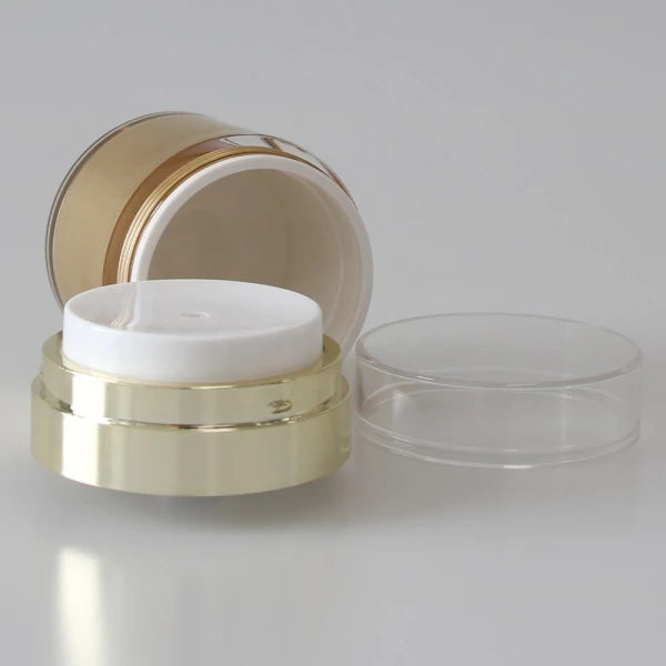 JUSTNAILS Premium Airless Gold Pumpspender Dispenser 50ml