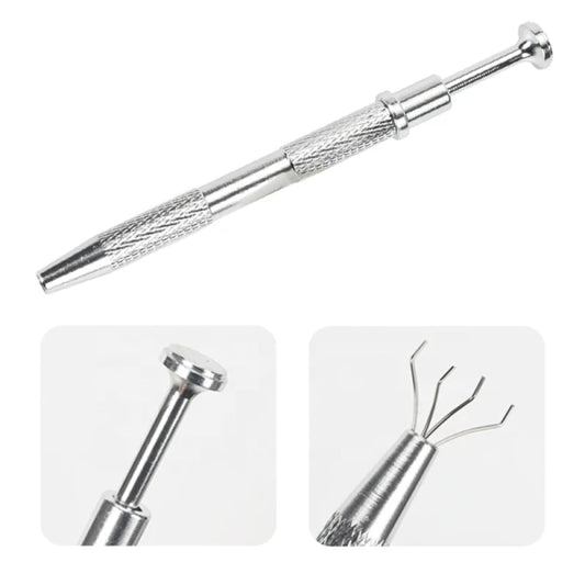 JUSTNAILS Pinça com mola / botão
