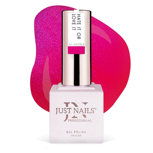 JUSTNAILS Polish Color Gel - HATE IT OR LOVE IT - Polish Shellac Soak-off