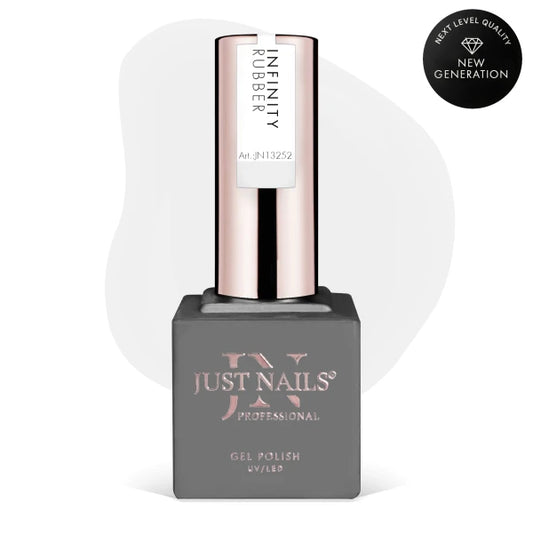 JUSTNAILS Rubber Gel INFINITY Base - CLEAR 15ml