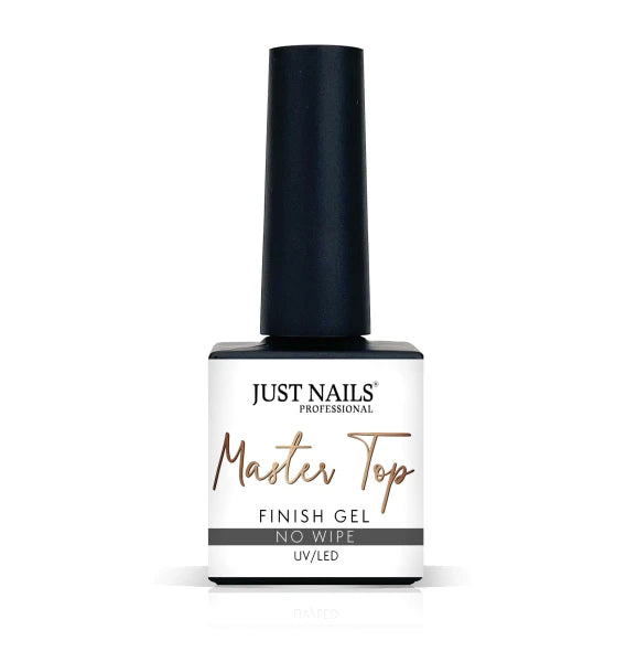 JUSTNAILS MASTER TOP - No Wipe Finish Gel 10 ml