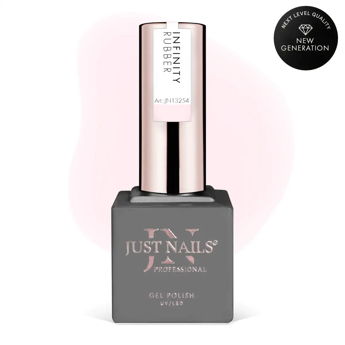 JUSTNAILS INFINITY™ Rubber Gel Base- MORNING HAZE