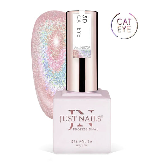 JUSTNAILS Polish Gel Holo 5D Cat Eye - Namaste