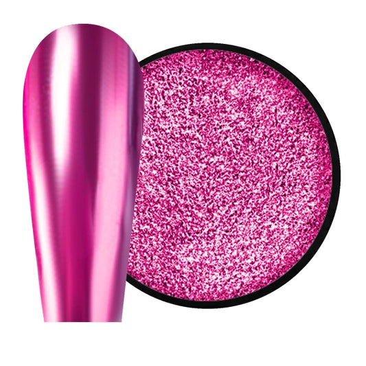 JUSTNAILS Mirror-Glow Nagel Pigment - Orchid Berry