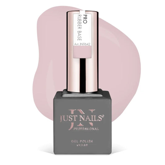 JUSTNAILS PRO RUBBER BASE Builder - CREAMY NUDES - Hybrid Shellac 15ml