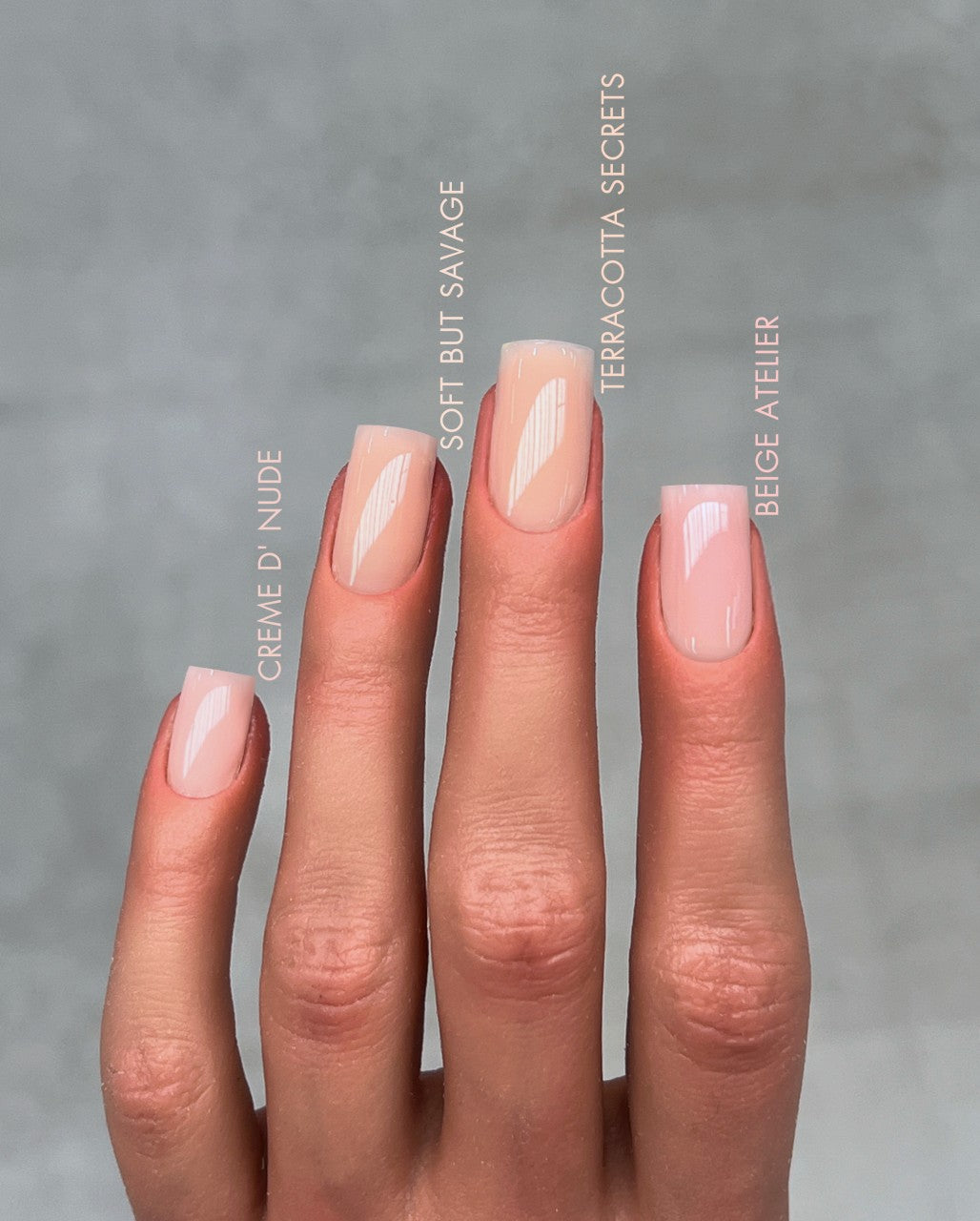 JUSTNAILS INFINITY® Rubber Gel Base - CREME D' NUDE