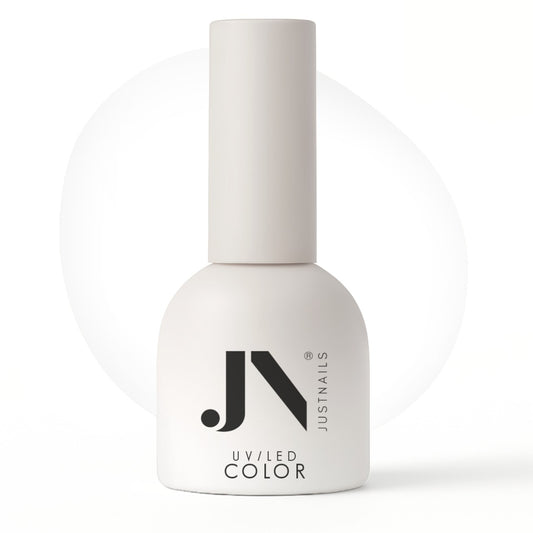 JUSTNAILS PRO Gel Polish Color - WHITE - Shellac Soak-off *LIMITED